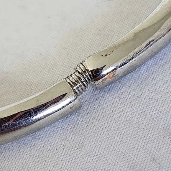 Stunning Silver Black Enamel and Crystal Double Tiger Spring Collar Necklace - Picture 7 of 8